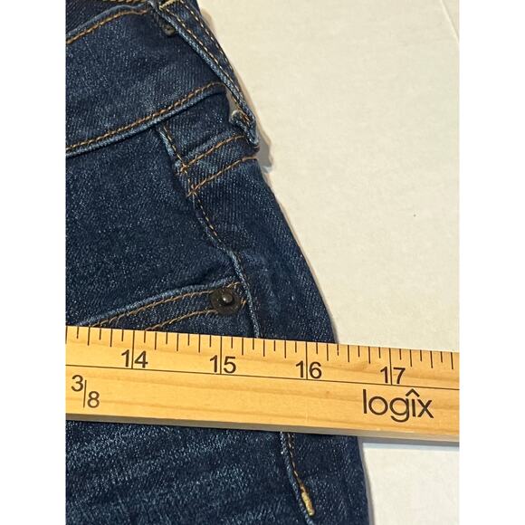 Old Navy The Diva Women's Jeans Denim Straight Leg Blue Low Rise Size 2 Short - Picture 9 of 11